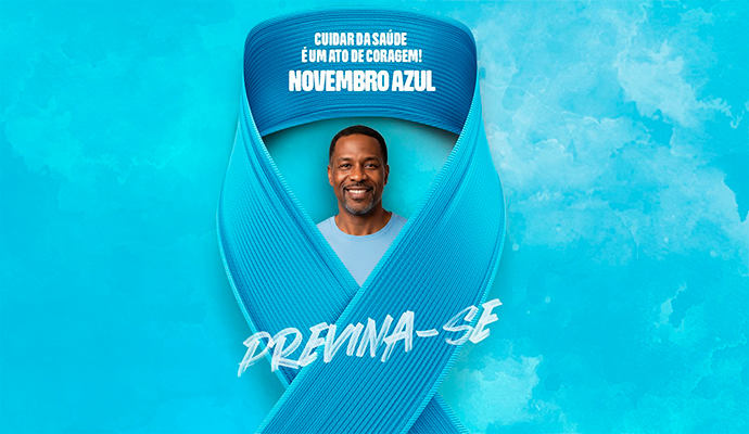 Novembro Azul: cuidar da sade  um ato de coragem